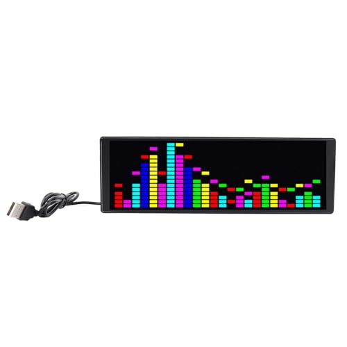 Dynamische 12 Effekte RGB - Display Umgebungslicht Uhr USB -Antrieb für Party Dekoration ABS Material von Headerbs