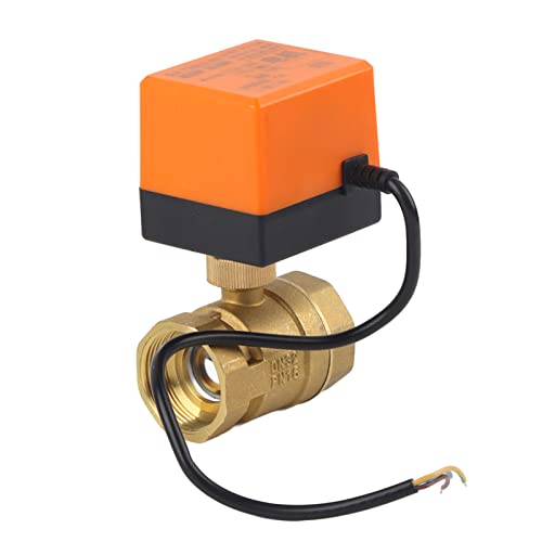 Headerbs 1 PCS Motorisierte Messing 2-Wege 3-Draht 2-Punkte-Steuerungskugelventil Ventil DN32 AC 220V G1-1/4 Zur Steuerung von HLK-Wassersystemen Verwendet Headerbs 1 PCS Motorisierte Messing 2-Wege 3-Draht 2-Punkte-Steuerungskugelventil Ventil DN32 AC 220V G1-1/4 Zur Steuerung von HLK-Wassersystemen Verwendet von Headerbs