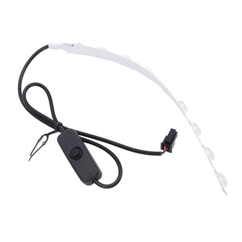 Headerbs 24 V Genaues LED -Licht 3D -Drucker Ra95 Light Kit Hohe Helligkeit Nylon Licht ABS Hoher Viskosität Streifen DC24V Nicht Destruktives Ra95 Easy Monting Kit Ultra Dünnreinigungsblech von Headerbs