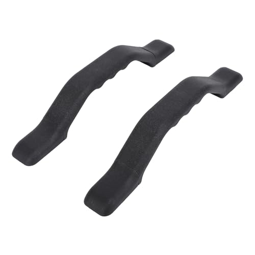 Headerbs 2PCS RV Grab Assist Griff Effektive Wärmedämmstange für den Wohnmobilgolfwagen für Komfortable Grip -Nylon (BLACK) von Headerbs