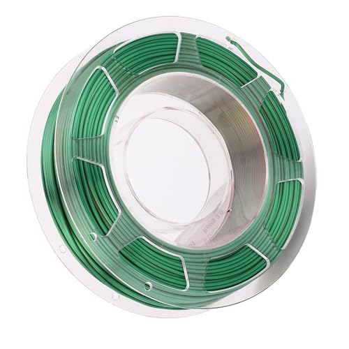 Headerbs 3D -Drucker -Pla Filament Seidengrün Rotes Bündel 200 G Glatt Strukturiert für Handwerksspielzeuge Dekorationen FDM 3D Drucker von Headerbs
