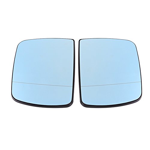 Headerbs X5 E53 Spiegelglas, Rückspiegel Auto, Außenspiegelglas Rechts, Türflügel Rückspiegel Glas Beheizt für X5 E53 1998-2006 von Headerbs