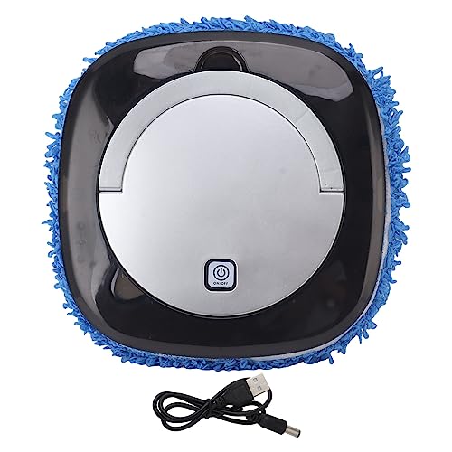 Headerbs Bodenwischroboter, Automatischer Bodenwischroboter, Wischroboter mit Wassertankstaubsauger und Wischreinigungsroboter (Silver) von Headerbs