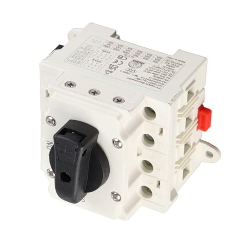 Headerbs DC Solar Disconnect Switch Photovoltaic Isolator 32A 4p 1000V DIN -Schienenhalterung mit Flammhemmendem PC -Gehäuse für Stromverteilungssysteme von Headerbs