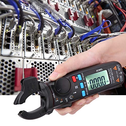 Headerbs Electric Circuit Testing Device CLAMP Messer 6000 Zähnet ACM91 1MA TRUE RMS CLAMP MECER AC/DC MECERETER Multimeter Niedriger Impedanz -Tester für Elektrokreistesttestvorrichtungen von Headerbs