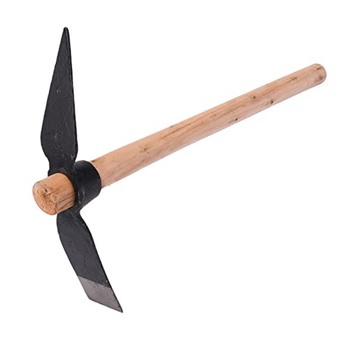 Gartenhacke Spitzhacke, Gartenhacke Mattock Hacke, Mehrzweck-Handwerkzeug Spitzhacke für Gartenarbeit, Graben, Jäten, Säen, Umdrehen des Bodens Gartenhacke Spitzhacke, Gartenhacke Mattock Hacke, Mehrzweck-Handwerkzeug Spitzhacke für Gartenarbeit, Graben, Jäten, Säen, Umdrehen des Bodens von Headerbs
