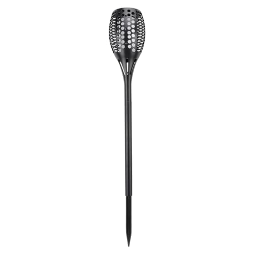 Headerbs Outdoor Solar Torch Leicht Wasserdicht Flackernde Flammenlandschaft Dekoration für Gartenparty BBQ Camping Weihnachten Bauchmuskeln von Headerbs