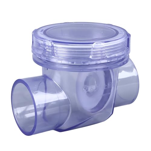 Headerbs PVC -Scheckventil Nicht -Rückkehrventil Einweg Inline -Kontrollventile für Küchenspüle Toilettenabwasserleitungen Verhindern Rückfluss und Geruchsgetriebe von Headerbs