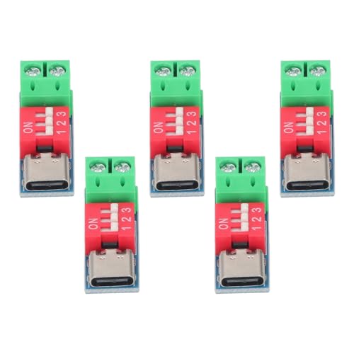 Headerbs Schnellabdeckungsaktivierungsplattenmodul mit Einstellbarer Ausgangsspannung für Elektronikbegeisterte 5 Teile von Headerbs