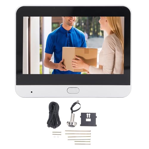 Headerbs Smart Videotorklingel 4.3in 1080p 2 Way Intercom Doorbell in Homes Apartments Villas Hotels Verwendet Headerbs Smart Videotorklingel 4.3in 1080p 2 Way Intercom Doorbell in Homes Apartments Villas Hotels Verwendet von Headerbs