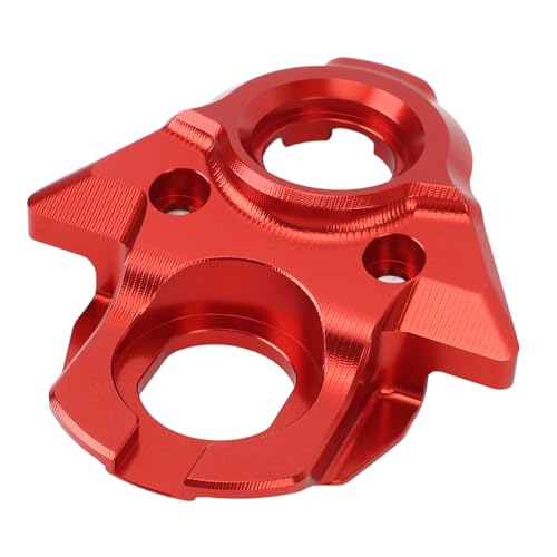 Headerbs Zentrale Steuerung Dekorative Abdeckung Aluminiumlegierung Zentrale Steuerung Dekorationsverkleidung Motorrad Zündschalter Trim für Sur Ron Light Bee X S (Rot) von Headerbs
