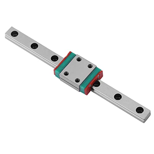 Miniatur Linearlagern Professionelle Lineare Führungsschiene und Blockkit 100mm Stahlschieber -Strecke Hardwarebrauch Leichte Design Einfach und Einfach zu Bedienendes Schönes Design mit Hoch von Headerbs