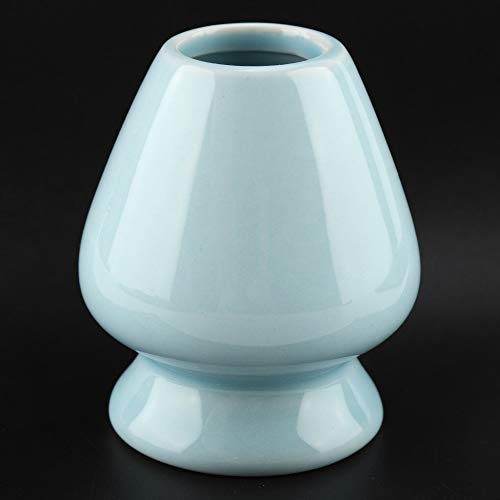 Whisk Stand Matcha Whisk Ständer Keramikhalter für Matcha Chasen Tee -Set -Accessoires Hält die Natürliche Form Luft Trocken für Teeliebhaber mit 4 Farben (BLUE) von Headerbs