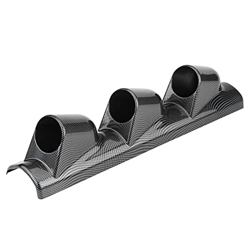 gauge a pillar raid hp instrumentenhalter Gauge Pods, Universal Heavy Duty Racing Sport Meter Gauge Säulenhalterung Pod Holder Bracket Gauge Holder(Drei Löcher) von Headerbs