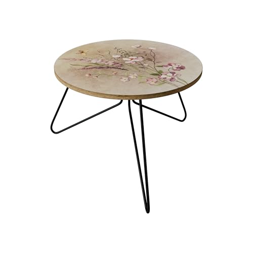 HEALANCY - Couchtisch Rund - Moderner Beistelltisch für Wohnzimmer mit Metallgestell - Sofatisch Couchtisch stilvoll, stabil & pflegeleicht - Beistelltisch HEALANCY - Couchtisch Rund - Moderner Beistelltisch für Wohnzimmer mit Metallgestell - Sofatisch Couchtisch stilvoll, stabil & pflegeleicht - Beistelltisch von Healancy Biomedical