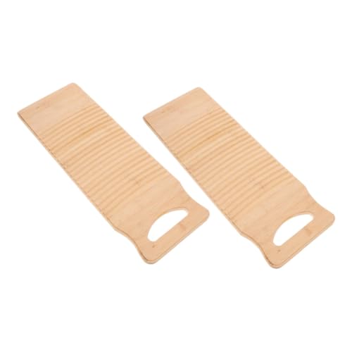 Healeved 2 Stück Robustes Handwaschbrett mit Ergonomischem für Effektives Reinigen von Kleidung für Verschiedene Stoffarten von Healeved