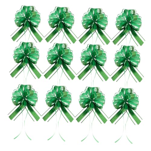 Healeved 20 Stück Teiliges Matte Metallic zugschleifen in Dunkelgrün Langlebige Blumen deko mit Modernem Design für Festliche Anlässe Hochzeit Geschenkverpackungen und Vielseitige Healeved 20 Stück Teiliges Matte Metallic zugschleifen in Dunkelgrün Langlebige Blumen deko mit Modernem Design für Festliche Anlässe Hochzeit Geschenkverpackungen und Vielseitige von Healeved