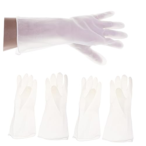 Healeved 3 Paar Geschirrspülhandschuhe Aus Silikon Gummihandschuhe Für Die Küche Sichere Handschuhe Für Die Lebensmittelzubereitung Schutzhandschuhe Handschuhe Waschen Elastizität von Healeved