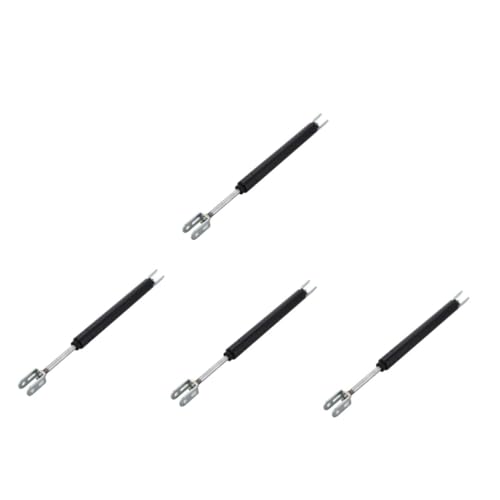 Healeved 4 Stück Kosmetische Schuhschnallen dekorative Lipgloss-Röhre Friseurstuhl Zubehör Gasdruckfeder Friseurstuhl Hydraulikpumpe für Friseursalonstuhl Fußstütze für Friseurstühle Eisen von Healeved