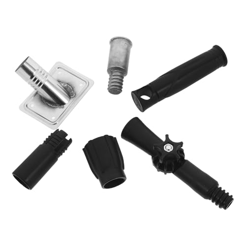Healeved 5 Stück Teiliges Teleskopstangen adapter Gewindespitze Robust und Langlebig Passend für Stiele Vielseitig für Mopps Besen und Bürsten Einfache Montage und Ersatz Healeved 5 Stück Teiliges Teleskopstangen adapter Gewindespitze Robust und Langlebig Passend für Stiele Vielseitig für Mopps Besen und Bürsten Einfache Montage und Ersatz von Healeved