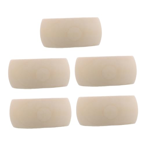 Healeved 5 Stück Unlackierte Große Holzarmreifen Naturbelassene Runde Holzringe Außendurchmesser für DIY Schmuckherstellung Bemalbare Bastelarmbänder Kreative Handwerksprojekte von Healeved