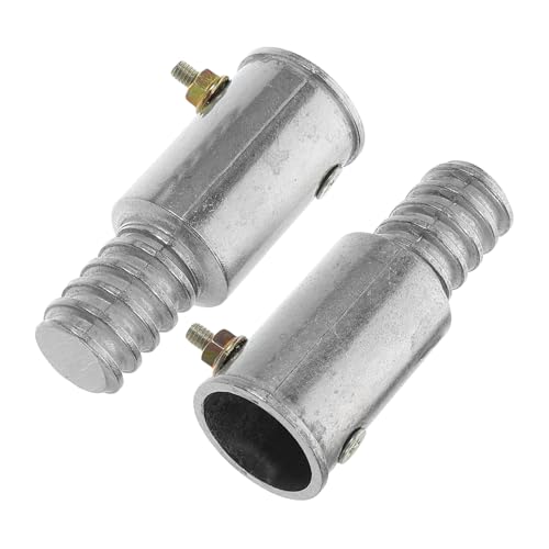 Healeved Aluminiumlegierung Gewindeadapter für Mop stiel Besenstiel Verlängerung Robust Leicht Schnellmontage Schraubbar Geeignet für Schrauben und Nieten von Healeved