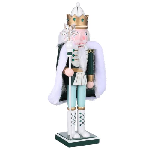 Healeved Traditioneller Holz Nussknacker 30cm - Handgefertigte Weihnachtsdekoration Figur FüR Festliche Tischdeko Und Wohnraumgestaltung Healeved Traditioneller Holz Nussknacker 30cm - Handgefertigte Weihnachtsdekoration Figur FüR Festliche Tischdeko Und Wohnraumgestaltung von Healeved