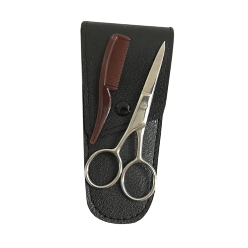 Healeved Präzise Rostfreie Edelstahl Augenbrauen Bartschere für Herren Langlebig Präziser Schnitt für Zuhause Salonpflege Bart Schnurrbart trimmer Zubehör Healeved Präzise Rostfreie Edelstahl Augenbrauen Bartschere für Herren Langlebig Präziser Schnitt für Zuhause Salonpflege Bart Schnurrbart trimmer Zubehör von Healeved