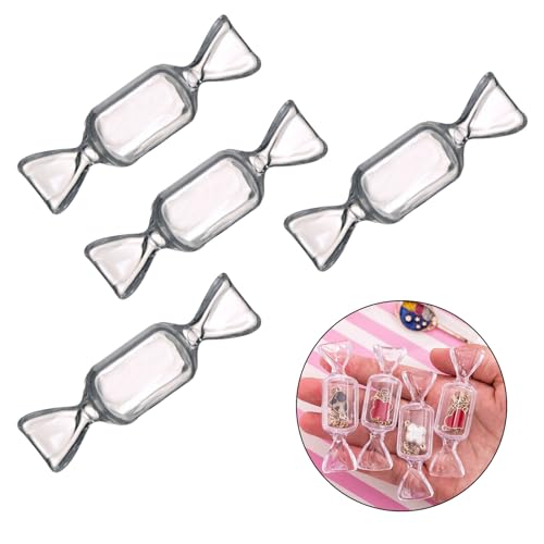 Healife Kunststoff-Behälter für Schmuck und Bonbons - Kunststoffbehälter transparent - Mini-Schmuckkästchen zur Aufbewahrung von kleinen Gegenständen - Transparente Aufbewahrungsbox mit Deckel Healife Kunststoff-Behälter für Schmuck und Bonbons - Kunststoffbehälter transparent - Mini-Schmuckkästchen zur Aufbewahrung von kleinen Gegenständen - Transparente Aufbewahrungsbox mit Deckel von Healife