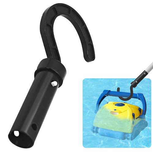 Pool Haken, Haken für Poolroboter, Zubehör Haken für Poolroboter, Teleskopstange mit Haken, Zubehör für Kabellose Poolreiniger Hooks, Praktischer Pool-Haken für Stangen und Roboter von Healife