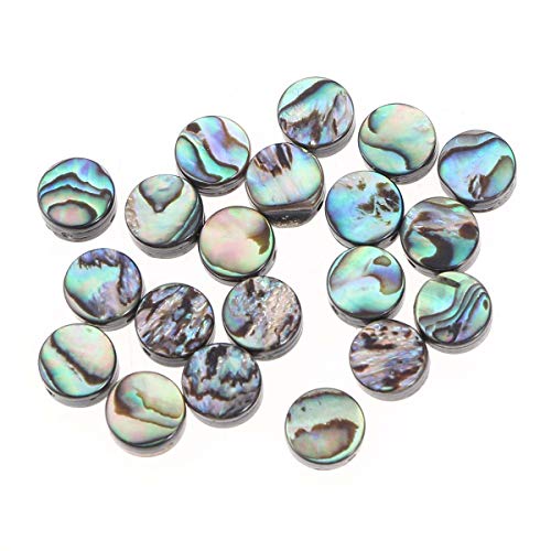 Healifty 20stücke Abalone Perlen Für Schmuck Lose Bastelperlen Für Halsketten Armbänder Und Kreative Bastelmaterialien von Healifty