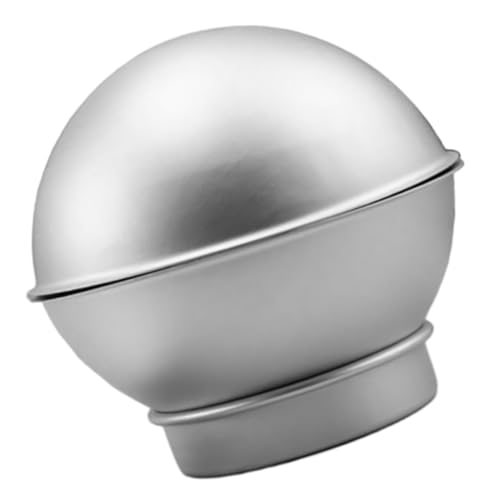 Healifty Halbkugel Kuchenform aus Aluminiumlegierung Halbrunde Backform für Selbstgemacht Seifenkugeln und Badebomben Einfach zu Entformen und Langlebig für Kreative Backprojekte von Healifty