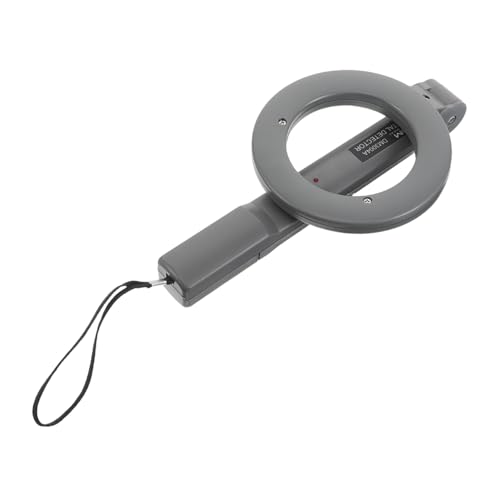 Healifty 1 Satz Handheld Metalldetektor mit LED Licht und Vibrationsalarm Hochsensitiver Pinpointer für Schatzsuche Tragbar und Leicht für Erwachsene und Professionelles Detektionswerkzeug von Healifty