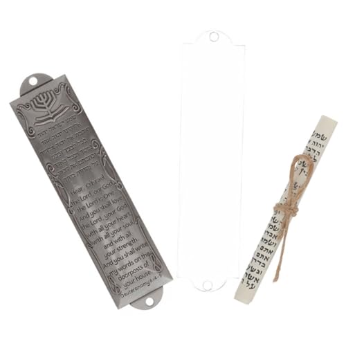 Healifty Mit Schriftrolle Für Tür Metall- -Ornament Dekorative Symbole Für Eingangstür Religiöses Geschenk Für Haushalt Healifty Mit Schriftrolle Für Tür Metall- -Ornament Dekorative Symbole Für Eingangstür Religiöses Geschenk Für Haushalt von Healifty