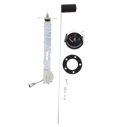 Healifty 1 Set 52mm Tankanzeige Meter mit Ölschwimmersensor Fahrzeug Füllstandsanzeige Gastank Zubehör für Auto LKW Motorrad Boot Wohnmobil Marine ATV Yacht Healifty 1 Set 52mm Tankanzeige Meter mit Ölschwimmersensor Fahrzeug Füllstandsanzeige Gastank Zubehör für Auto LKW Motorrad Boot Wohnmobil Marine ATV Yacht von Healifty