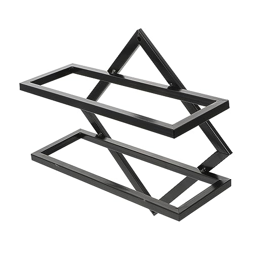 Healifty 1 Stück Wand Weinregal aus Praktischer Stabiler Flaschenhalter für Küche und Bar Design für Weinliebhaber zur Aufbewahrung und Präsentation von Weinen von Healifty