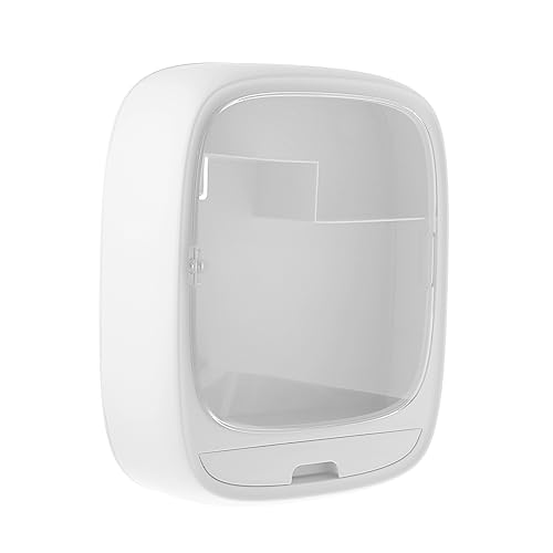 Healifty 1 Stück Wandmontiertes Wasserdichtes Aufbewahrungsregal für Kosmetik Bohrfreies Design Platzsparend für Badezimmer und Haushaltsorganisation von Healifty