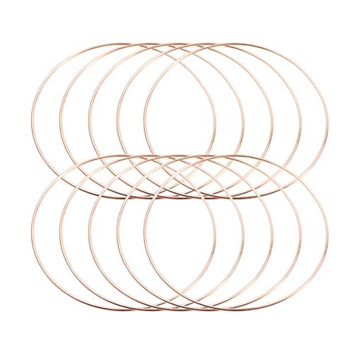Healifty 10pcs Metallringe Creolen Makramee Ringe Metall Dreamcatcher Ringe Creolen für DIY Handwerk Traumfänger 75mm Healifty 10pcs Metallringe Creolen Makramee Ringe Metall Dreamcatcher Ringe Creolen für DIY Handwerk Traumfänger 75mm von Healifty