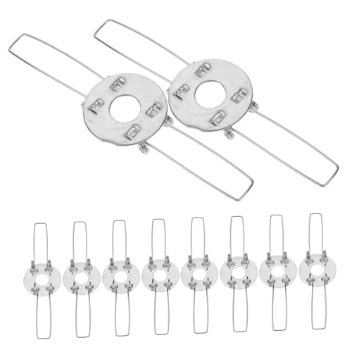 Healifty 10stücke Teiliges Lampenschirm Federklemmen Lampenschirmadapter Für Pendelleuchten Diy Halterungen Stabiler Halt Einfache Installation Kompatibel Mit Tisch- Steh Deckenlampen von Healifty