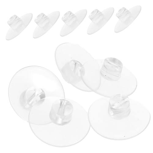 Healifty 12Stücke Saugkabel Clips Transparente Kabel Organizer für Wandbefestigung für Lichterketten Badezimmer und Langlebig für Kabelmanagement von Healifty
