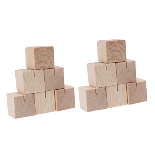 Healifty 15Stücke Holz Tischkartenhalter Visitenkartenständer Schreibtisch Notizkartenhalter Platzkartenhalter für Büro und Partys Dekorativer Notizhalter Healifty 15Stücke Holz Tischkartenhalter Visitenkartenständer Schreibtisch Notizkartenhalter Platzkartenhalter für Büro und Partys Dekorativer Notizhalter von Healifty