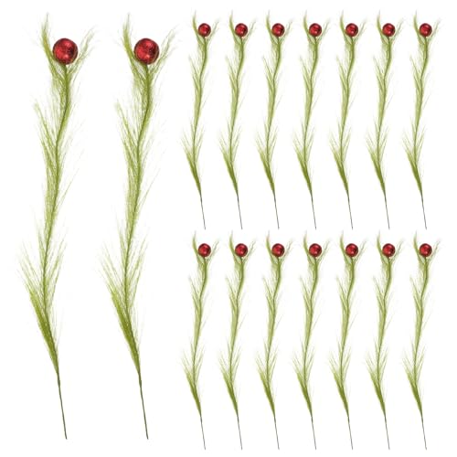 Healifty 16 Stück künstliches Pampasgras: Getrocknete Blumen als Vasenfüller für Esszimmer, Weihnachten, Bauernhaus, Wandarrangement – simuliertes Gras für Herbstveranstaltungen zu Hause Healifty 16 Stück künstliches Pampasgras: Getrocknete Blumen als Vasenfüller für Esszimmer, Weihnachten, Bauernhaus, Wandarrangement – simuliertes Gras für Herbstveranstaltungen zu Hause von Healifty