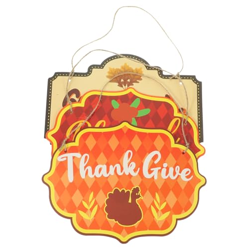 Healifty 1satz Titel Herbstliche Dekoration Türschild Für Thanksgiving Hängendes Schild Festlichen Elementen Für Zuhause Party Und Eingangsbereich Healifty 1satz Titel Herbstliche Dekoration Türschild Für Thanksgiving Hängendes Schild Festlichen Elementen Für Zuhause Party Und Eingangsbereich von Healifty