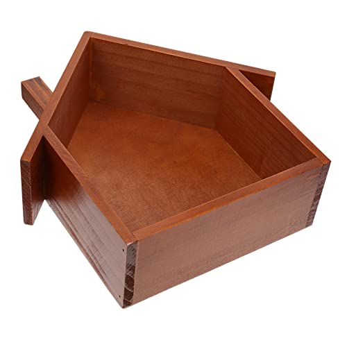 Healifty Holz Wandregal Kinderzimmer Aufbewahrungsregal Bücherregal in Hausform Wanddekoration 1 Stück für Schlafzimmer Wohnzimmer und Spielzimmer Healifty Holz Wandregal Kinderzimmer Aufbewahrungsregal Bücherregal in Hausform Wanddekoration 1 Stück für Schlafzimmer Wohnzimmer und Spielzimmer von Healifty
