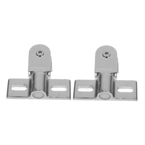 Healifty 2 Stück Duschdoor Pivot Scharniere Unsichtbar für Glasduschtüren aus Verstärktem Stabile Installation für Badezimmerdekoration von Healifty