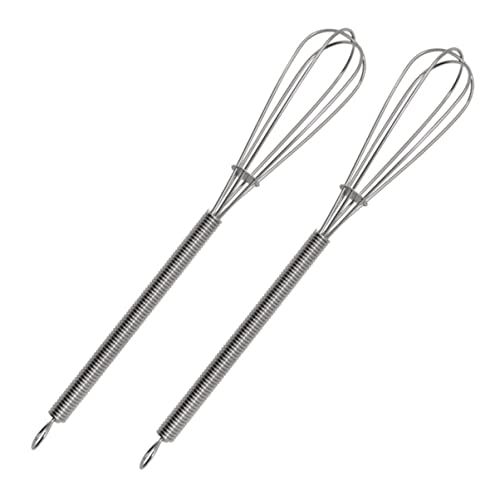 Healifty 2 Stück Rührbesen für Haarfarbe Handmixer für Friseursalons und Zuhause Rostfrei Leicht Komfortabel Praktischer Haken zum Aufhängen Healifty 2 Stück Rührbesen für Haarfarbe Handmixer für Friseursalons und Zuhause Rostfrei Leicht Komfortabel Praktischer Haken zum Aufhängen von Healifty