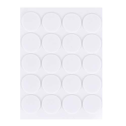 Healifty 20 Blatt DIY Kerzenlicht Docht Aufkleber Doppelseitige Klebepunkte für Kerzenherstellung Hitzebeständig Geeignet für Bienenwachs und Paraffin von Healifty