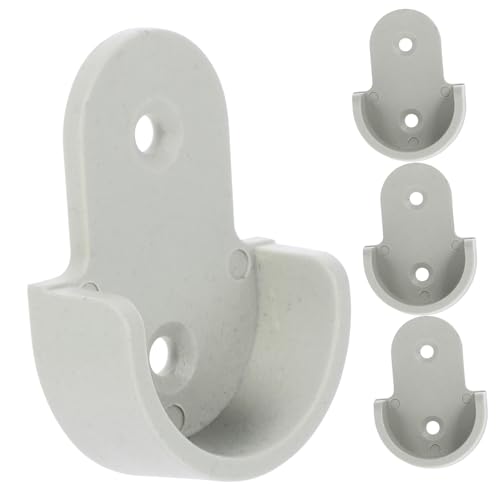 Healifty 30 Stück Kleiderstangenhalterungen aus Kunststoff Wandmontage Robust und Langlebig zur Effizienten Raumnutzung im Kleiderschrank Healifty 30 Stück Kleiderstangenhalterungen aus Kunststoff Wandmontage Robust und Langlebig zur Effizienten Raumnutzung im Kleiderschrank von Healifty