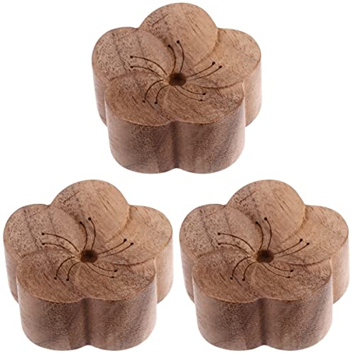 3Pcs Living Duftholz Duftendes Büro für Aromadekoration Tragbarer Kleiderschrank Zen Luftmodus Dekore Parfümclip Duft Holz Verstellbare Entlüftung Auto Korn Diffusor von Healifty