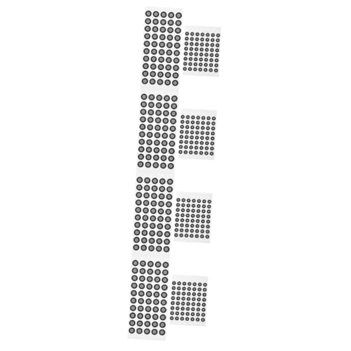 Healifty 4 Sätze Lasermarkierungspunkt Punkte Reflektierende Markierung Reflektierender Folienmarkierungspunkt Reflektierender Filmpunkt Reflektierende Folie 106 Stück * 4 von Healifty